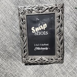 Michaels Pewter Ornate Photo Frame
